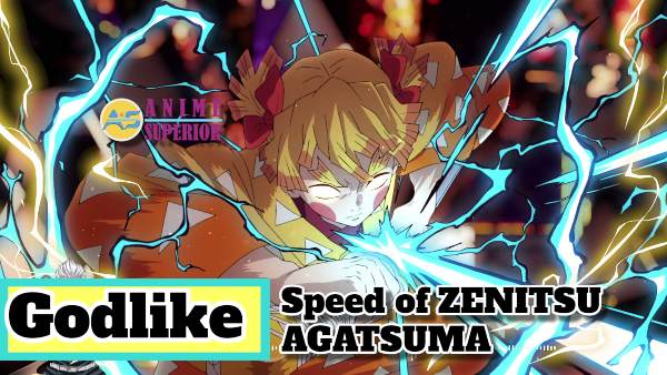 speed of Zenitsu Agatsuma