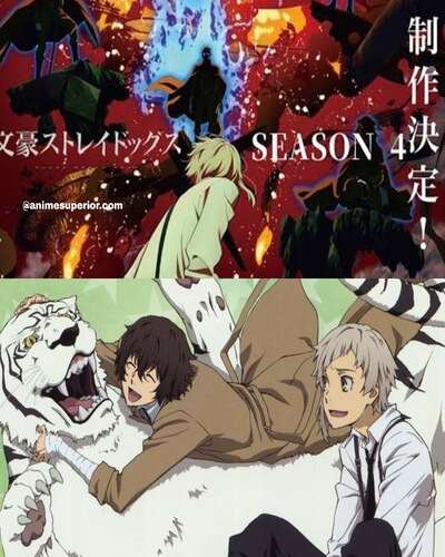 You are currently viewing Know everything about Bungo Stray Dogs Season 4 Release Date, main plot and Characters