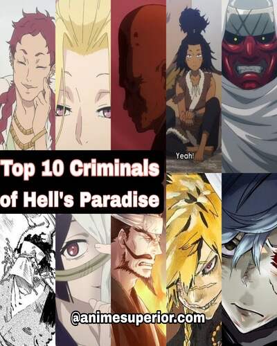 Read more about the article Find everything about ten strongest criminal from Hell’s Paradise: Jigokuraku