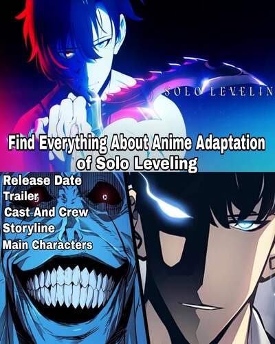 You are currently viewing Know everything about Solo Leveling Anime Season1: Release Date, Trailer, Cast and Crew, Storyline and Main Characters